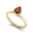 Opal Trumpet Ring