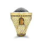 Black Diamond Castle Ring