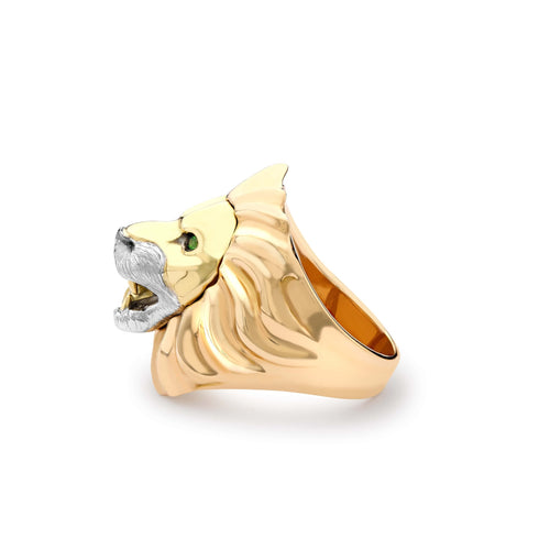 Coraggio Lion Ring