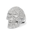 Diamond Pave Large Skull Ring