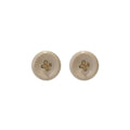 Mammoth Button Small Stud Earrings