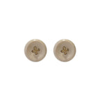 Mammoth Button Small Stud Earrings