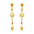 Sun Fable Drop Earrings