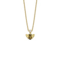Diamond Bee Drop Pendant