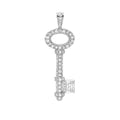 Baby Diamond Key Pendant