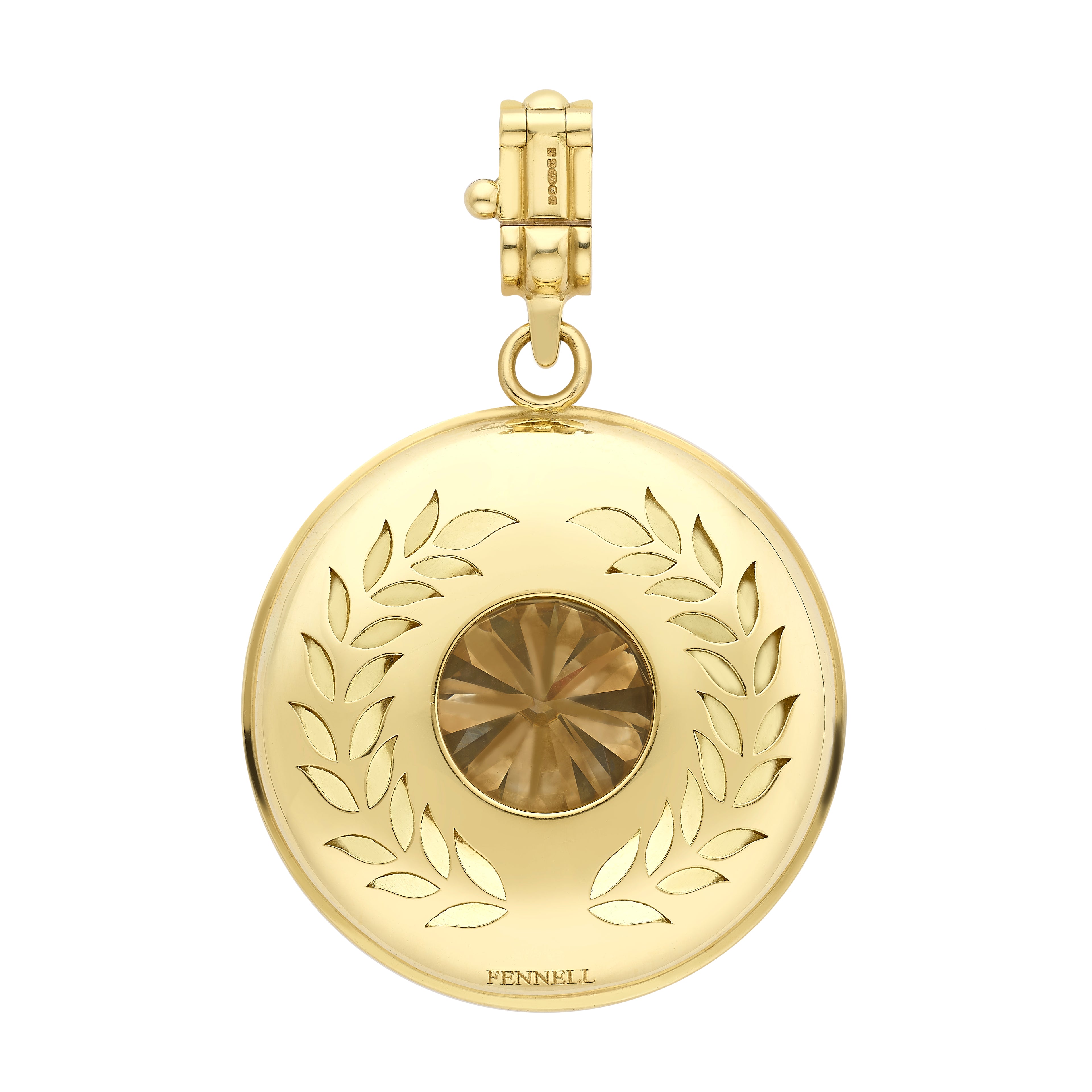 Large Round Ripple Pendant (Mount Only)