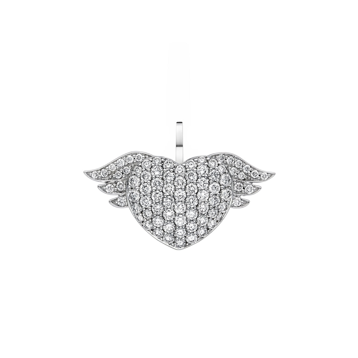 Diamond Angel 'Art Pendant