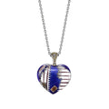 Sapphire & Enamel Large 'This Old 'Art of Mine' Pendant