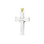 Lily-Of-The-Valley Cross Pendant