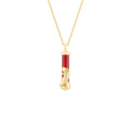 Carnelian & Salamander Fable Pendant