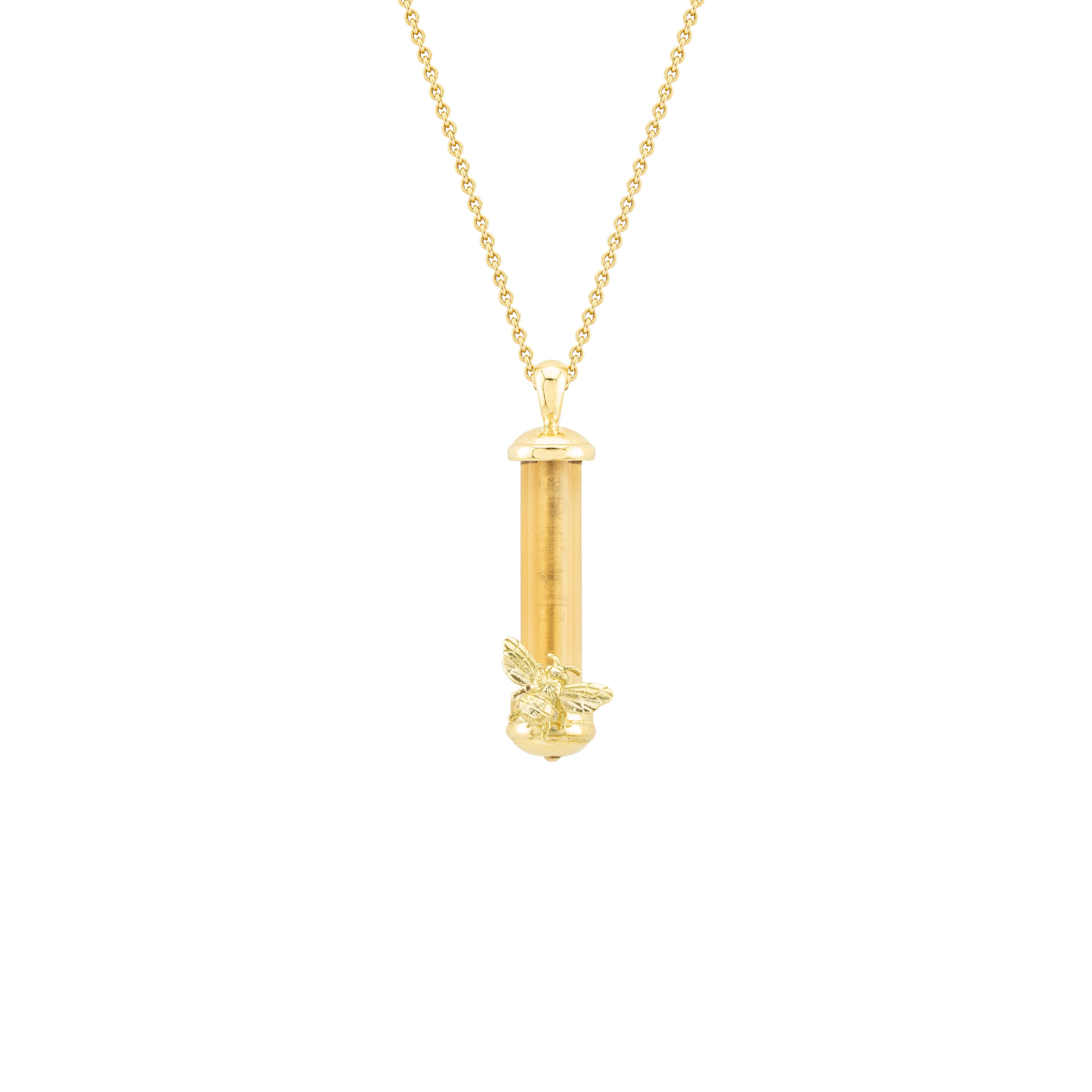 Citrine & Bee Fable Pendant
