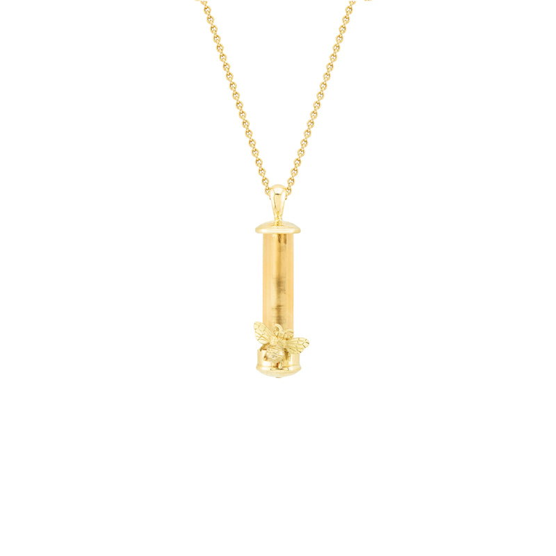 Citrine & Bee Fable Pendant