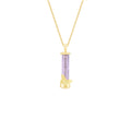 Amethyst & Butterfly Fable Pendant