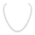 5-5.5mm Cultured Pearl Necklace 18" with Yellow Gold Clasp