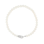 Diamond Crab Claw & Freshwater Pearl Necklace