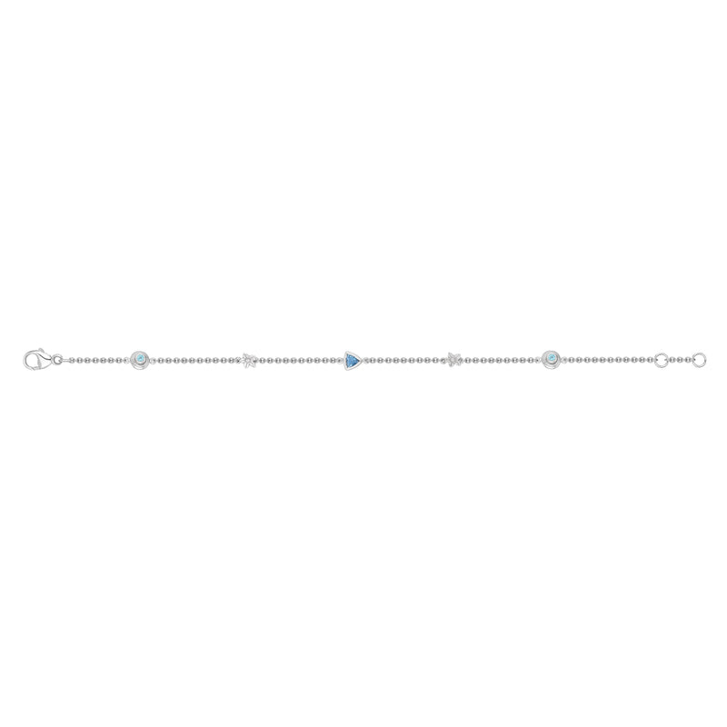 Aquamarine & Paraiba Fable Bracelet