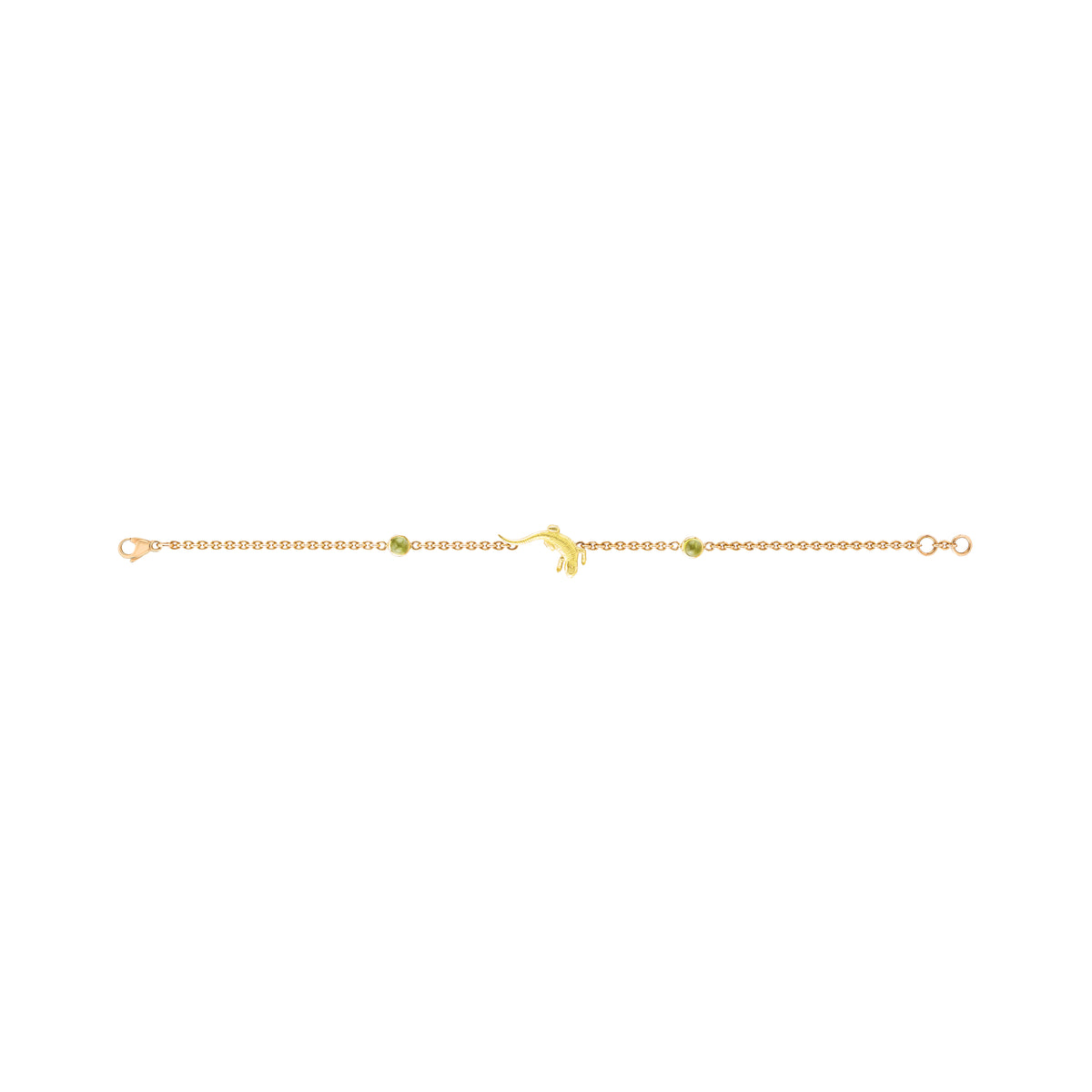 Peridot Salamander Fable Bracelet