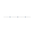 Tanzanite & Diamond Motley Bracelet