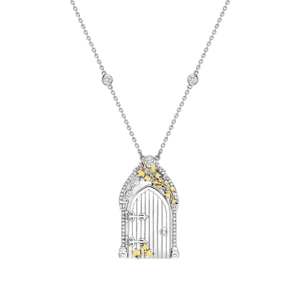 Forevermark Diamond Church Door Opening Pendant Locket