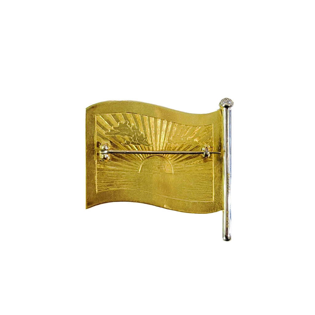 European Flag Brooch