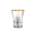 Swan Silver Hand Engraved Tooth Mug
