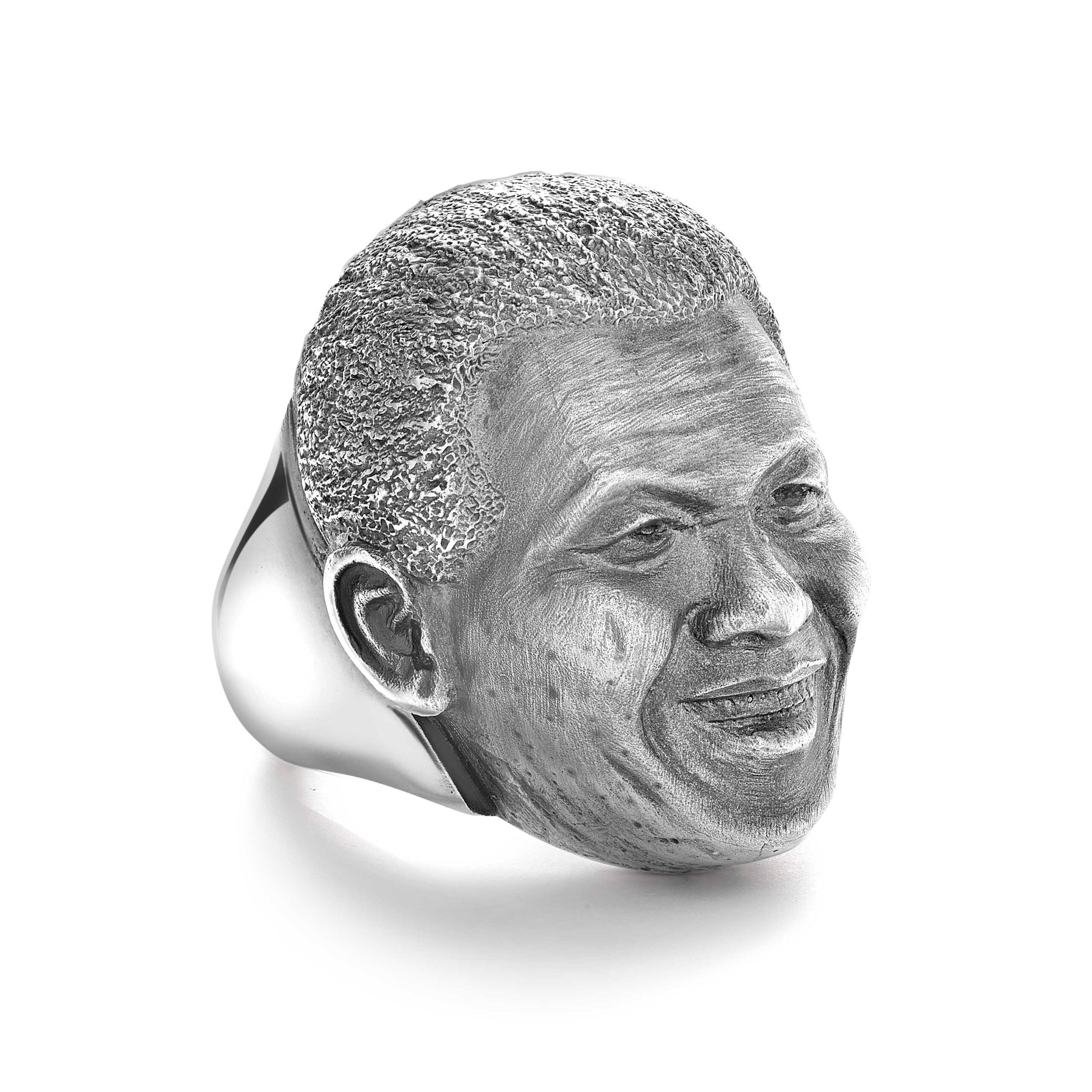 Sterling Silver Nelson Mandela Ring