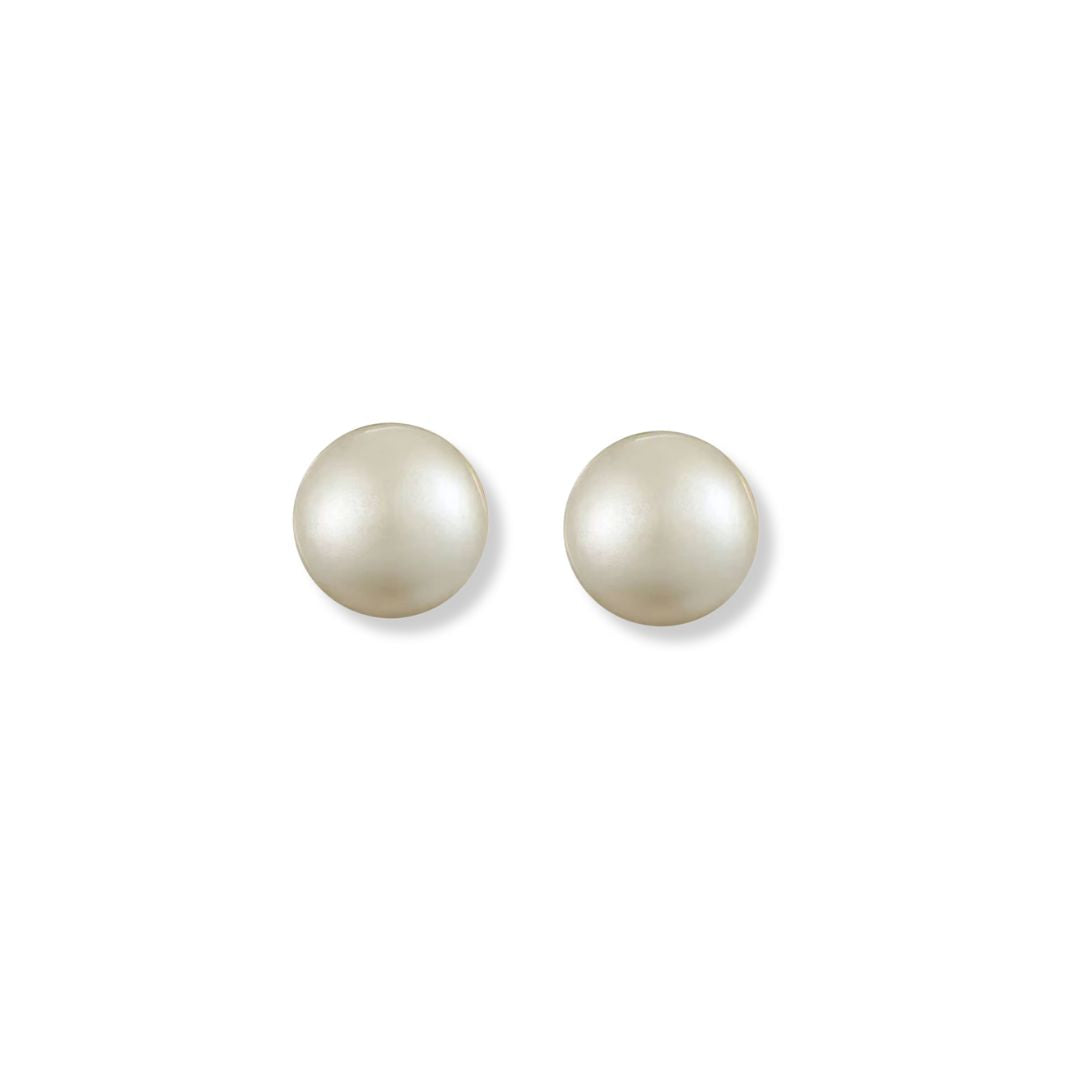 10mm Mabe Pearl Stud Earrings