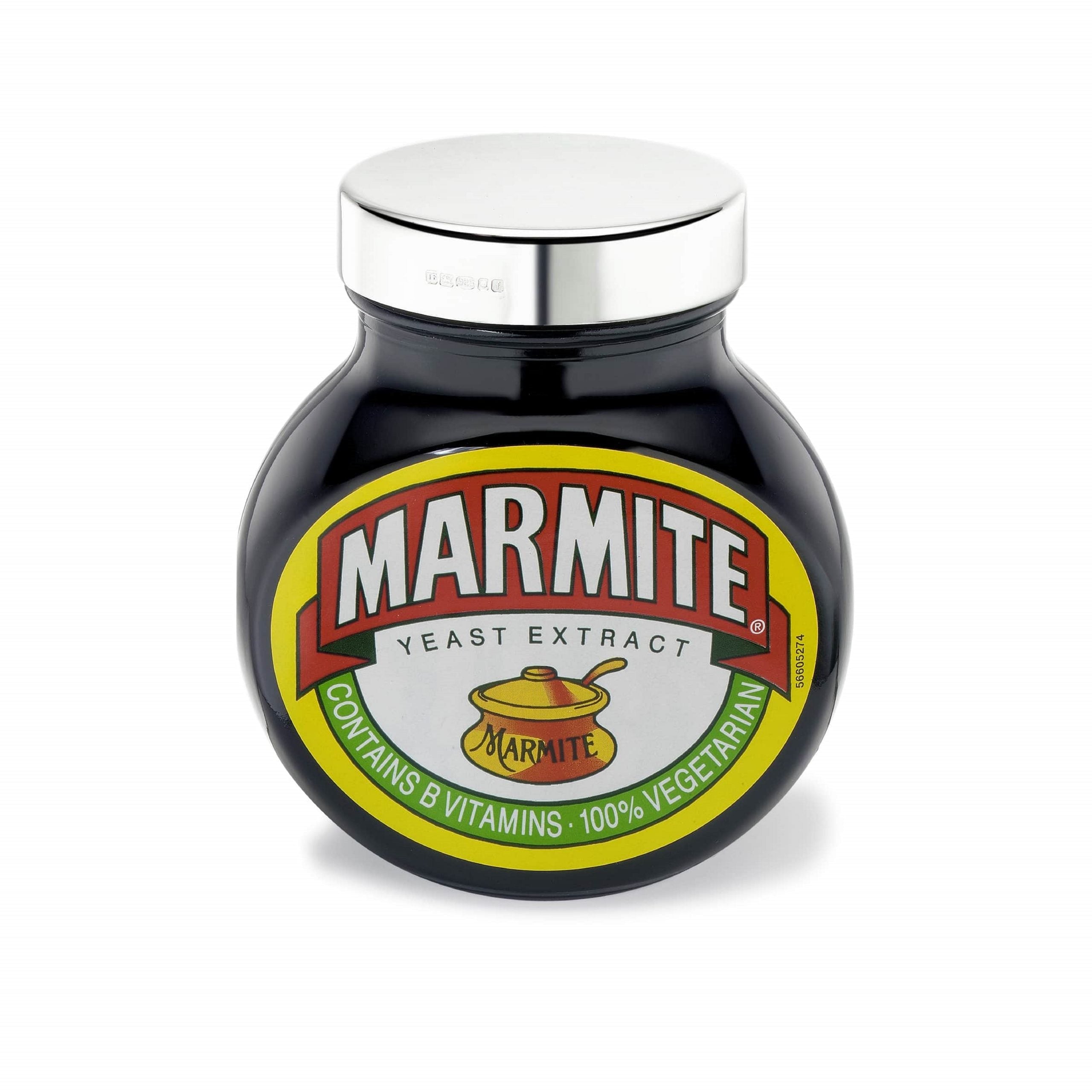 Silver Marmite 125gm Lid