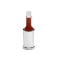 Silver Hot Sauce Sleeve