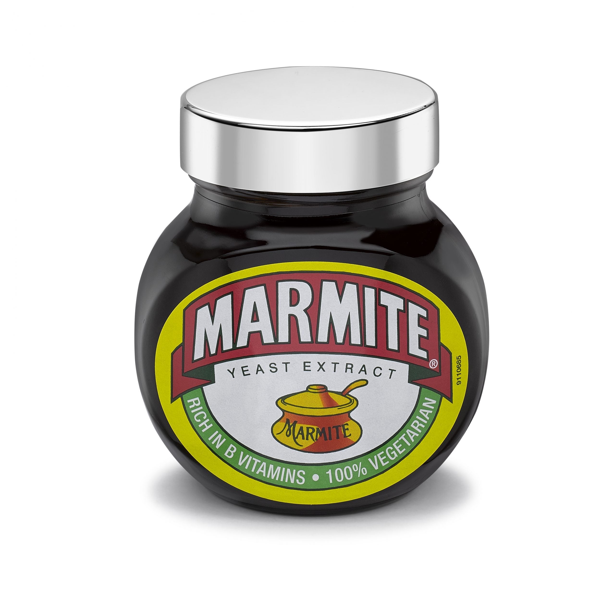 Silver Marmite 250gm Lid