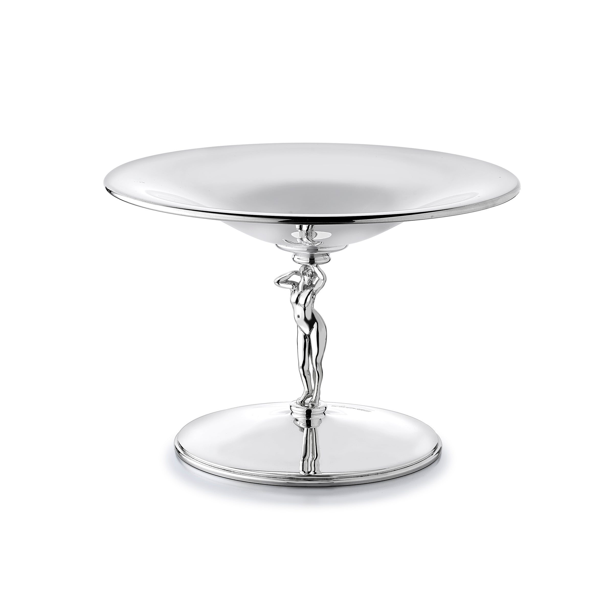 Silver Lady Bonbonniere 9"