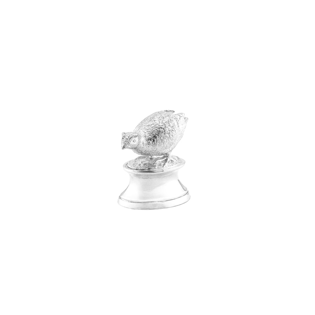 Silver Grouse Menu Holder-Extra Small