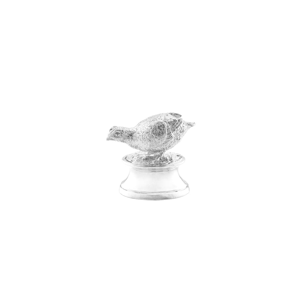 Silver Grouse Menu Holder-Extra Small