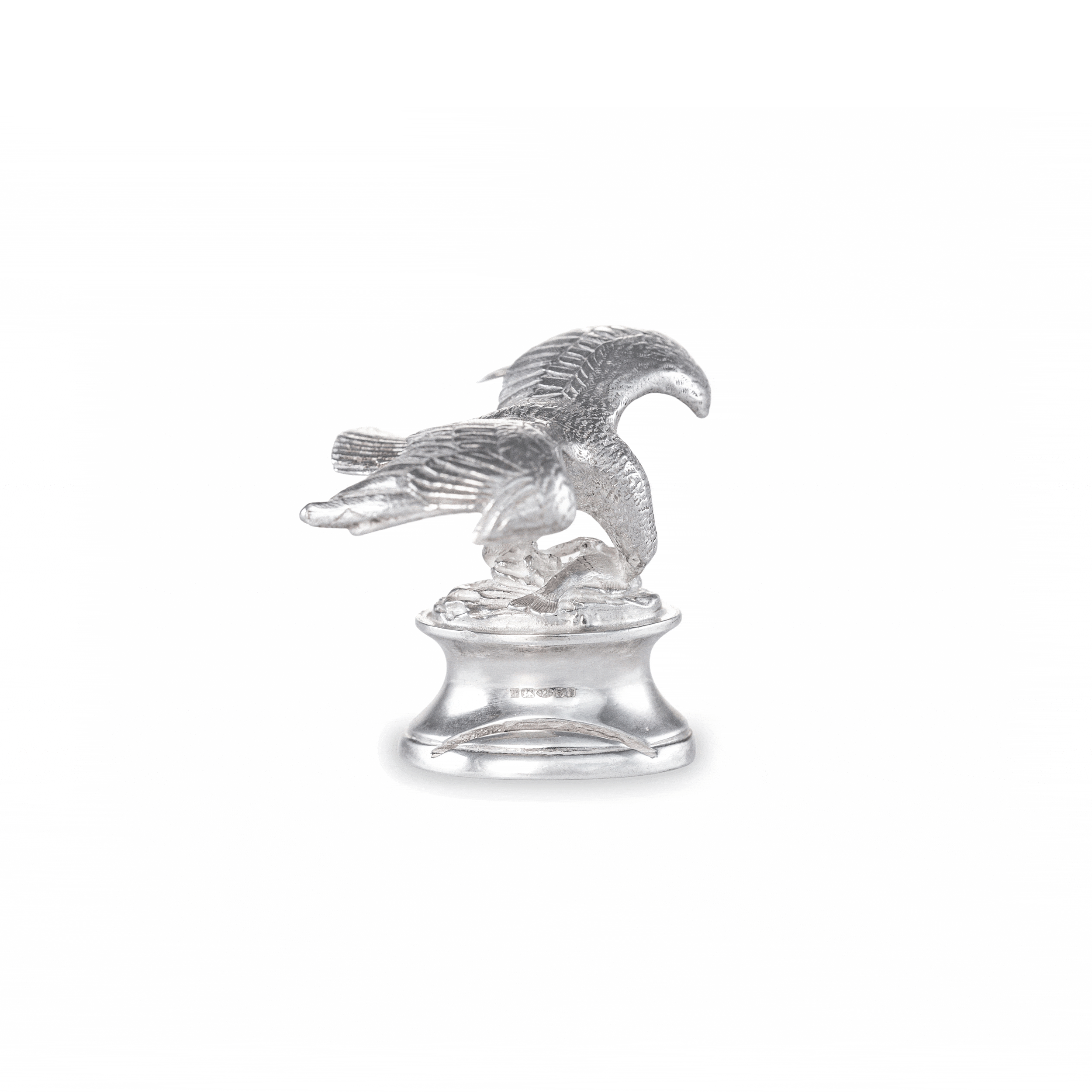Silver Osprey Menu Holder