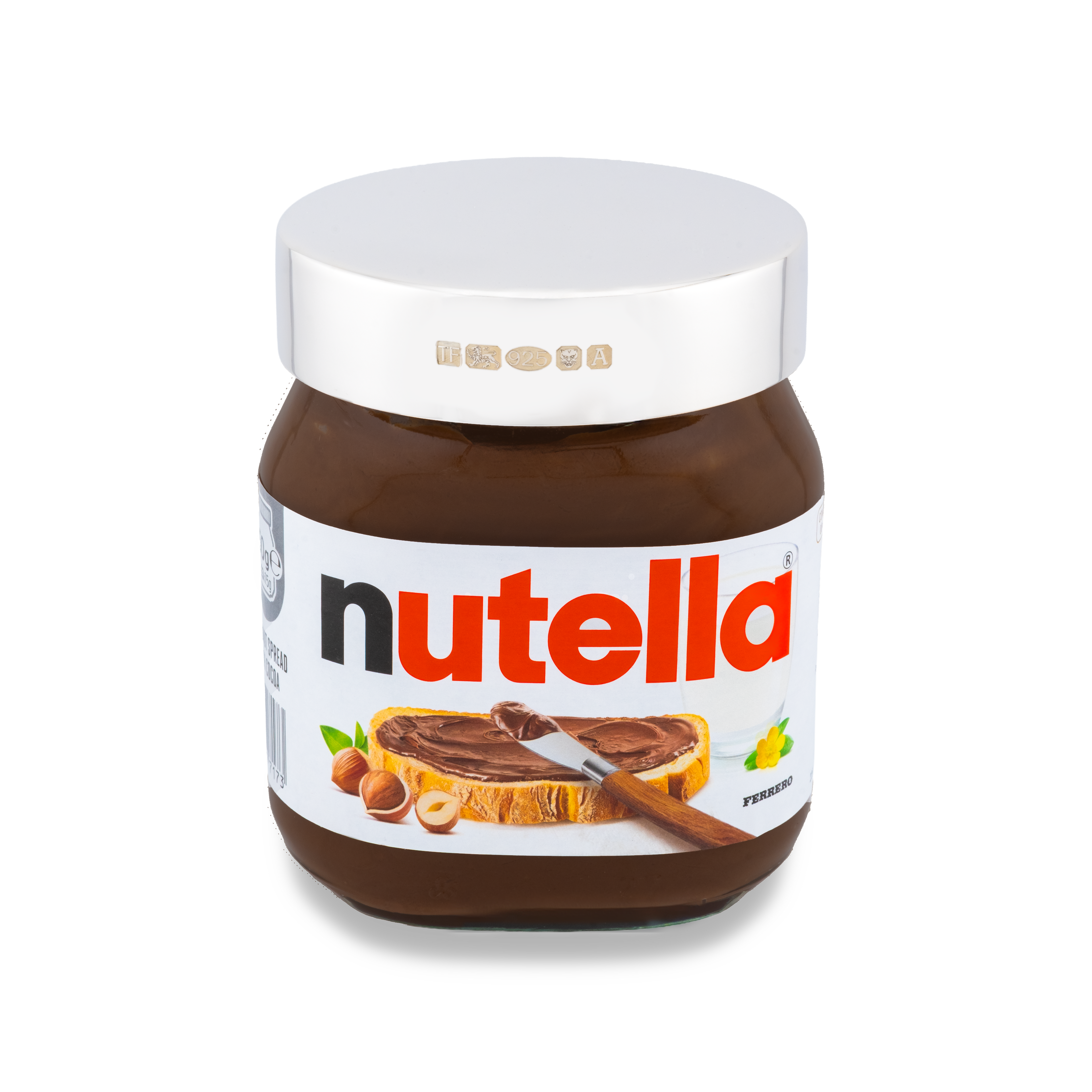 Sterling Silver Nutella Lid