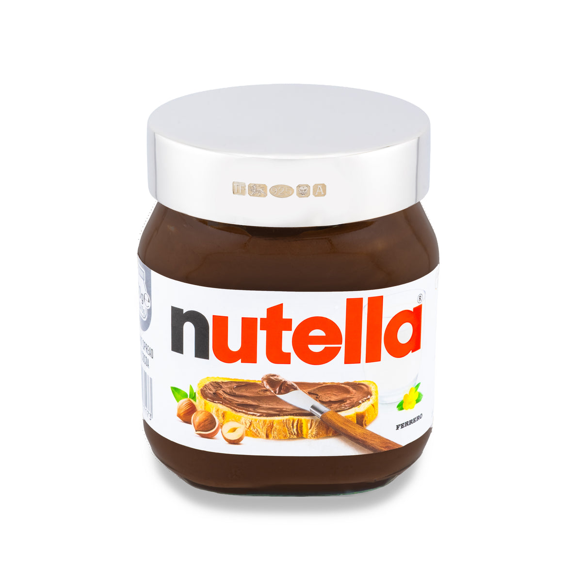Sterling Silver Nutella Lid