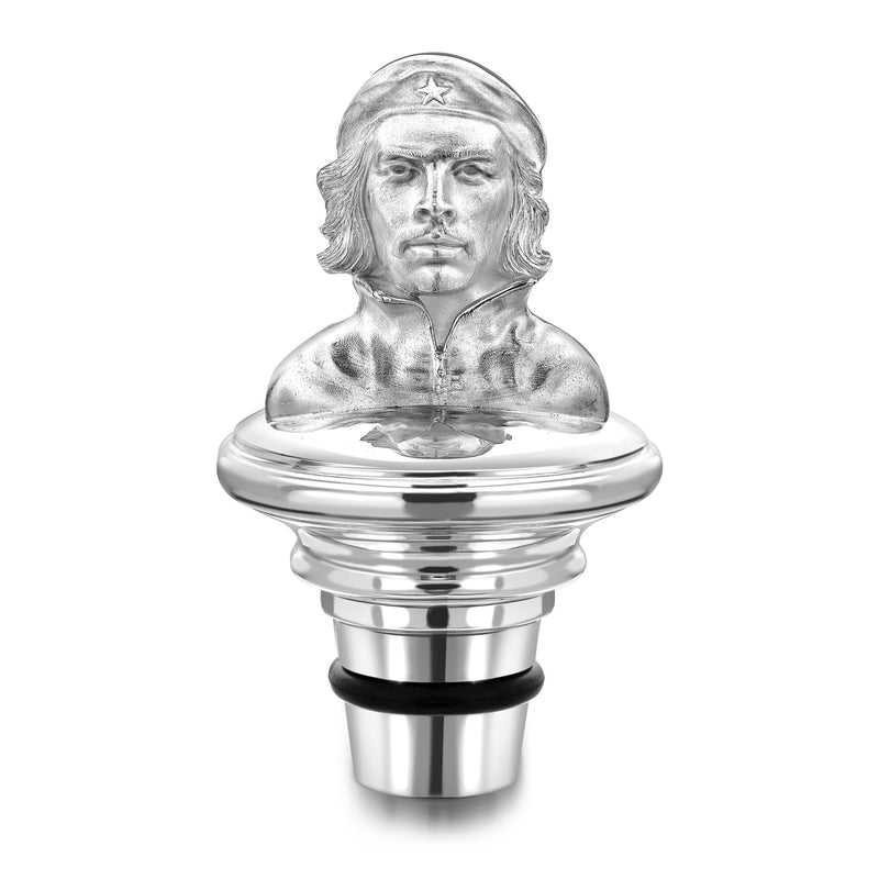 Silver Che Guevara Portrait Decenter Stopper