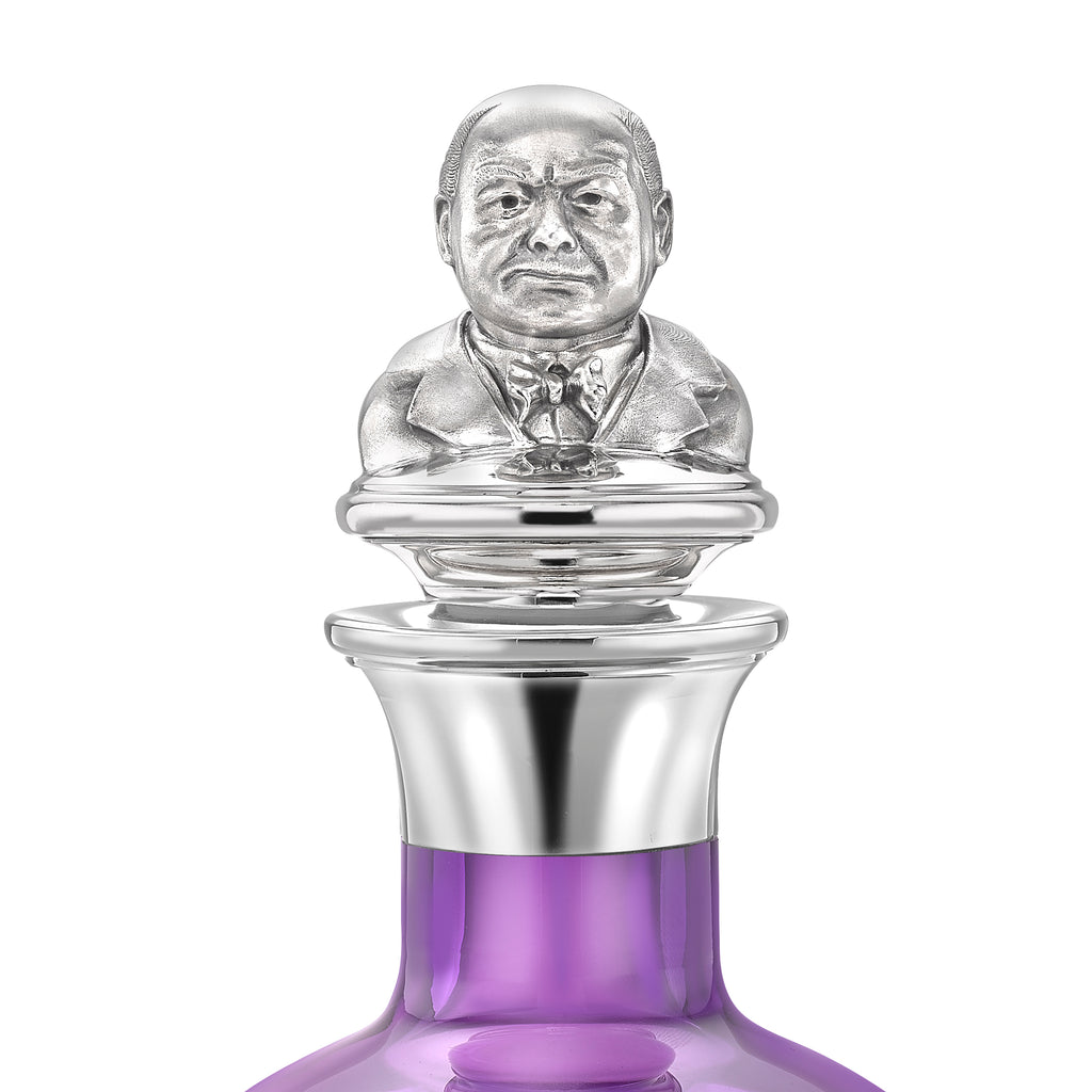 Silver Churchill Portrait Decanter Stopper