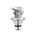 Silver Baseball Helmet Decenter Stopper