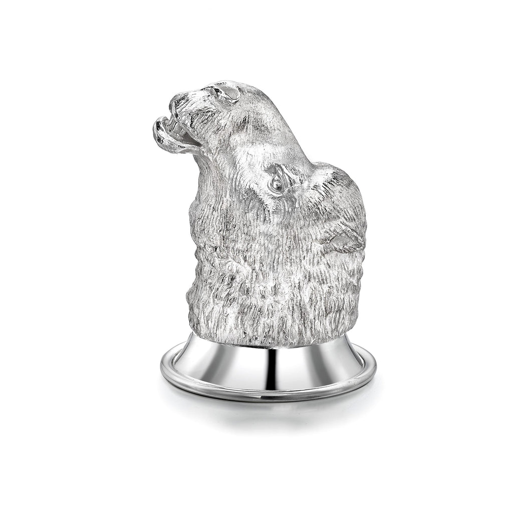Silver Camel Head Stirrup Cup