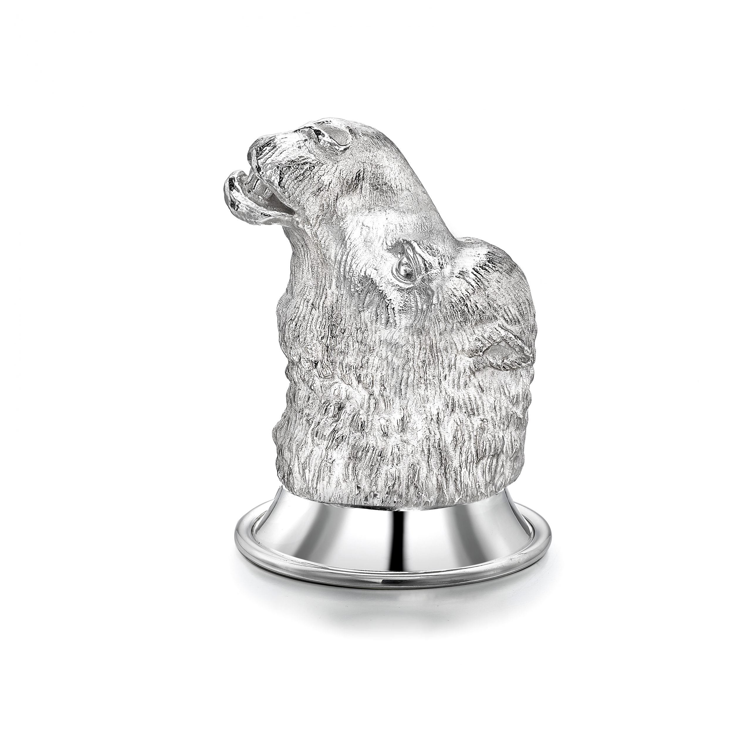 Silver Camel Head Stirrup Cup