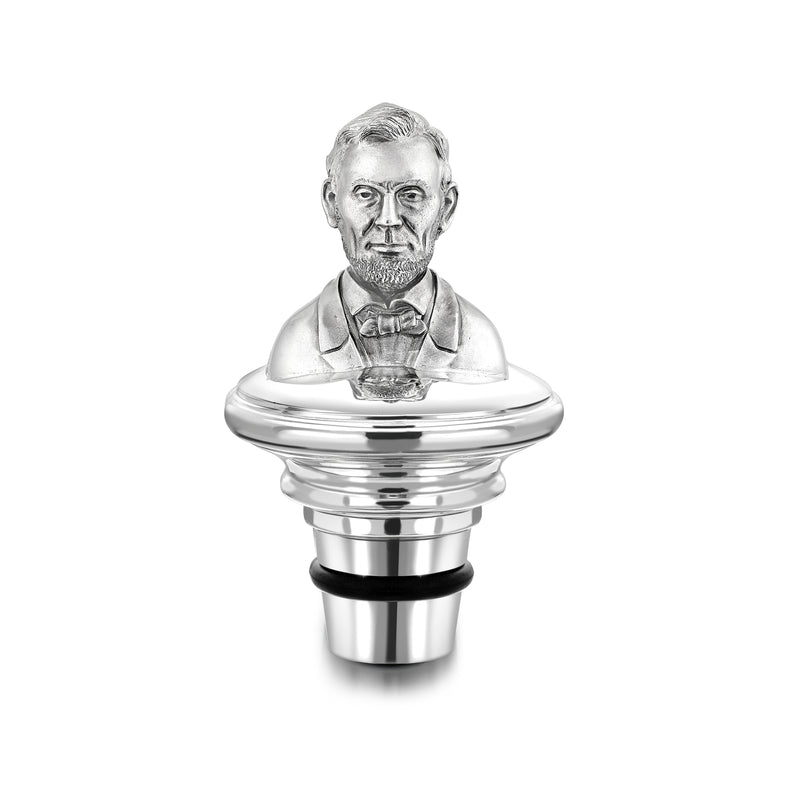 Abraham Lincoln Portrait Decanter Stopper