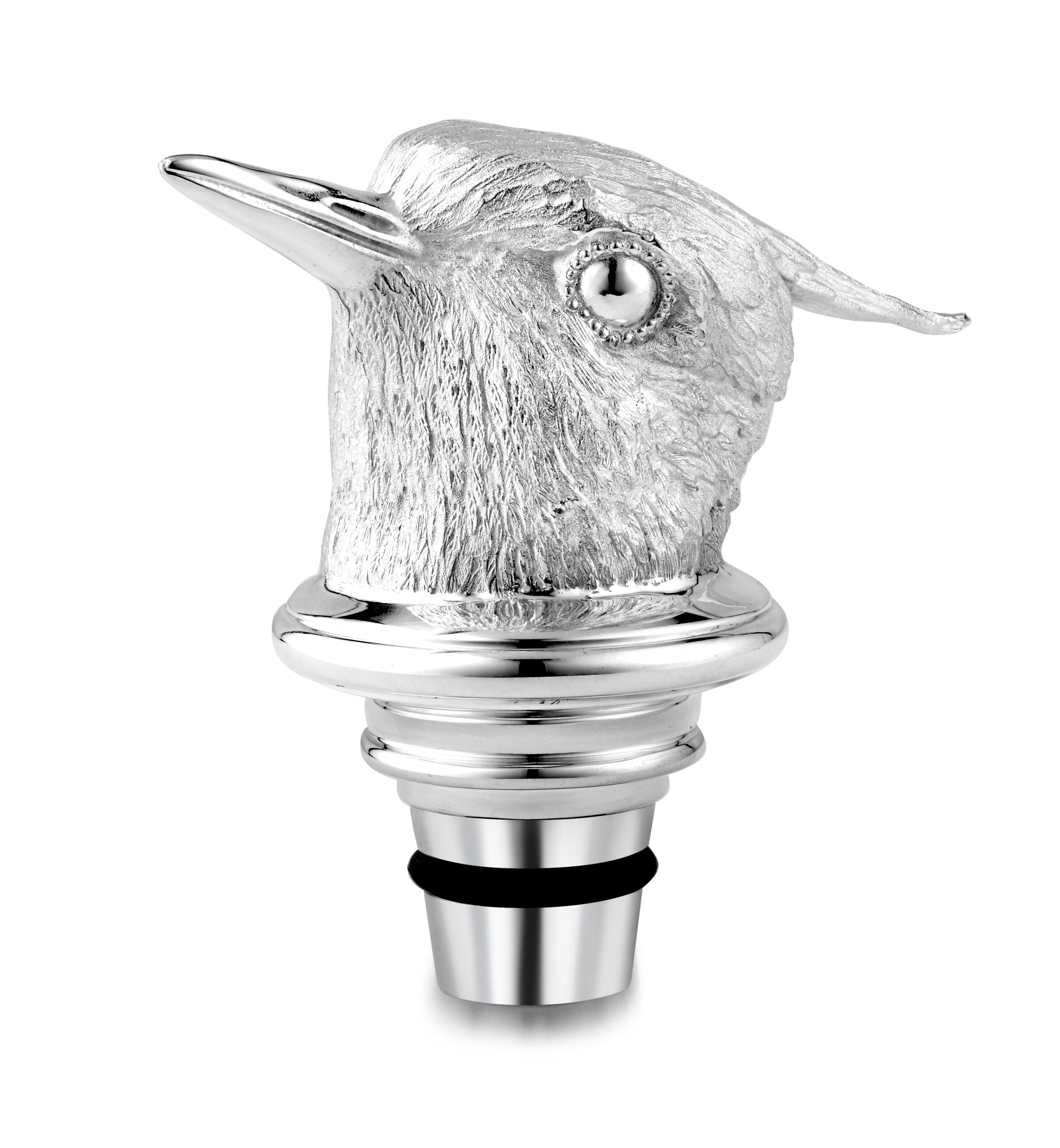 Silver Lapwing Decanter Stopper