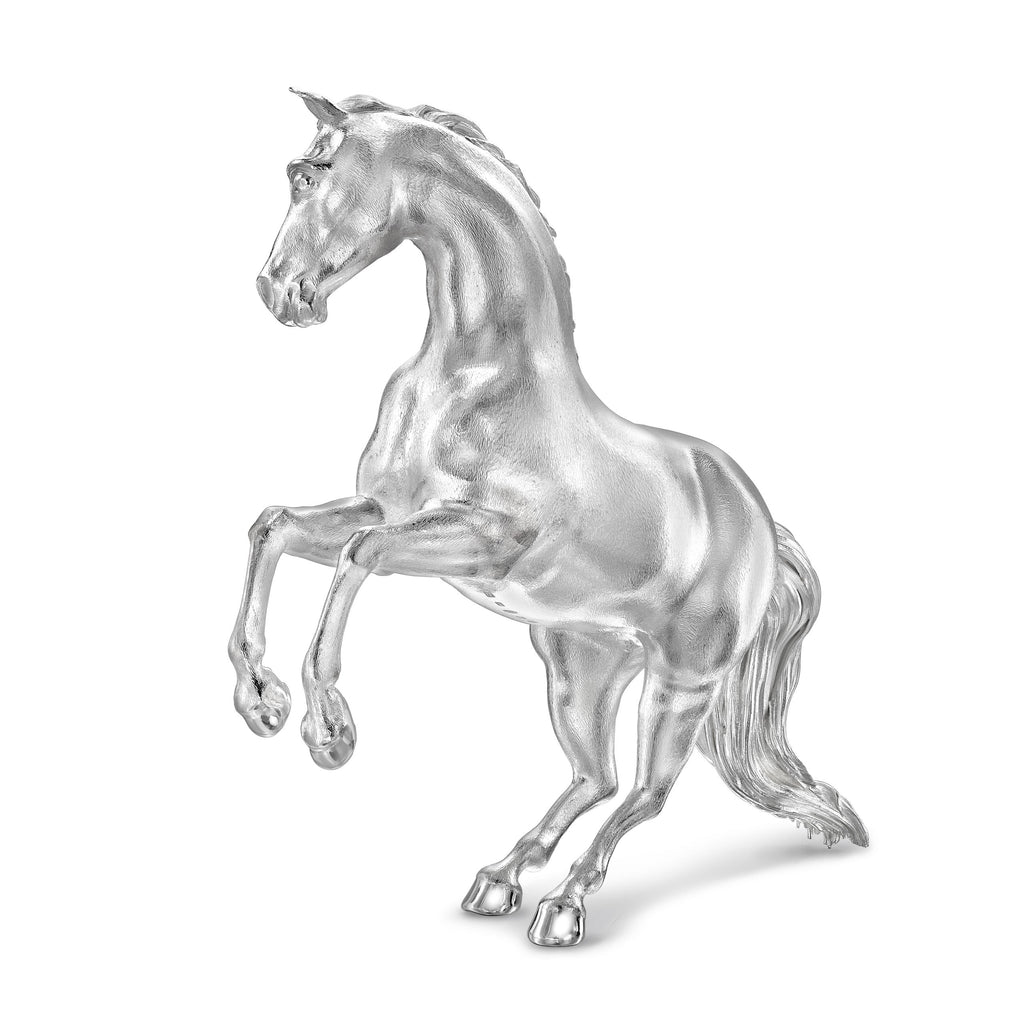 Silver Thoroughbred Model