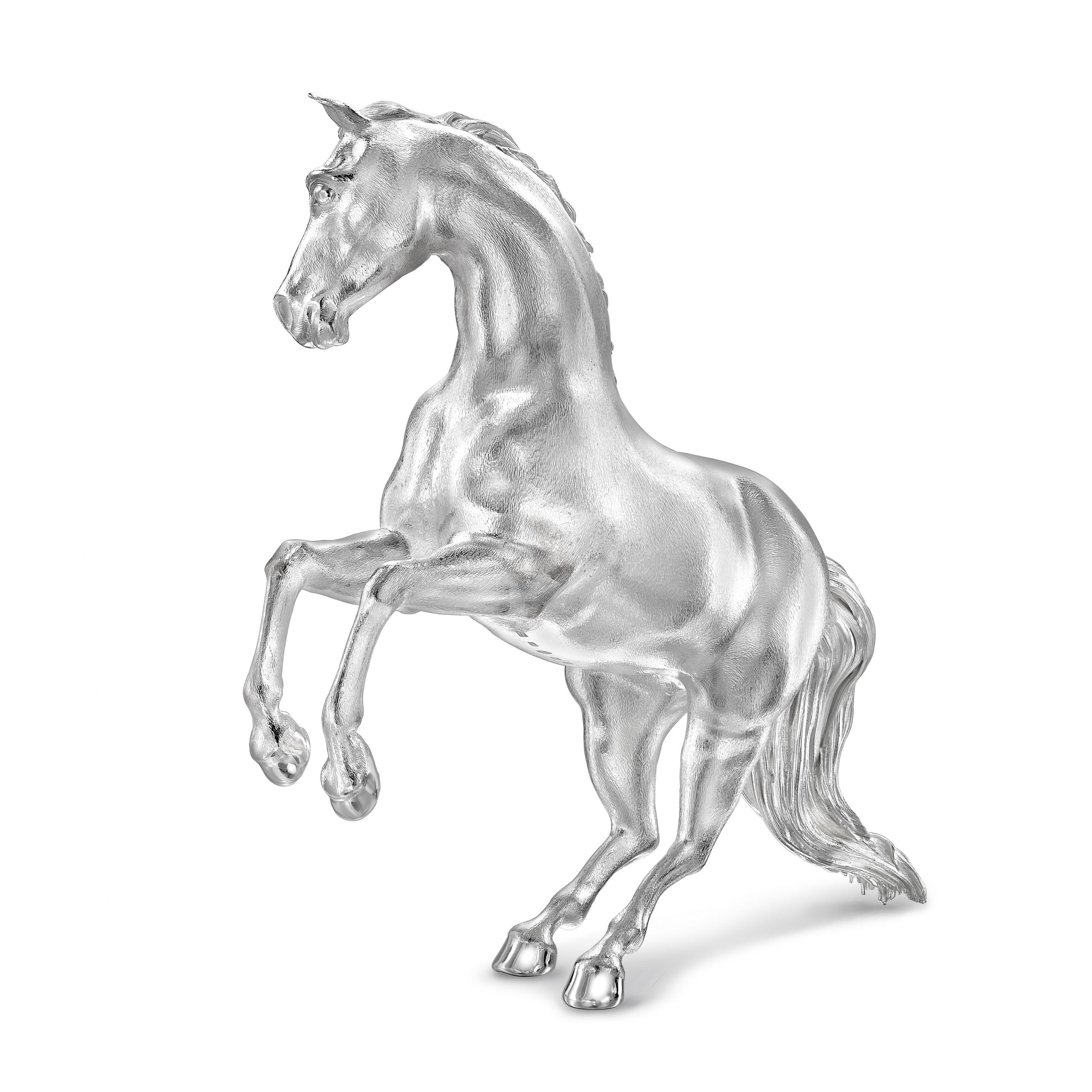Silver Thoroughbred Model