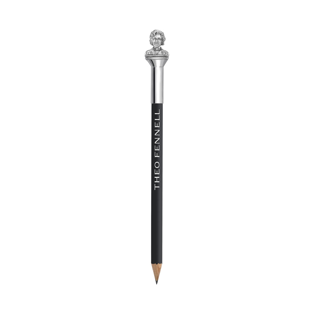Silver Blonde Bombshell Portrait Pencil Top
