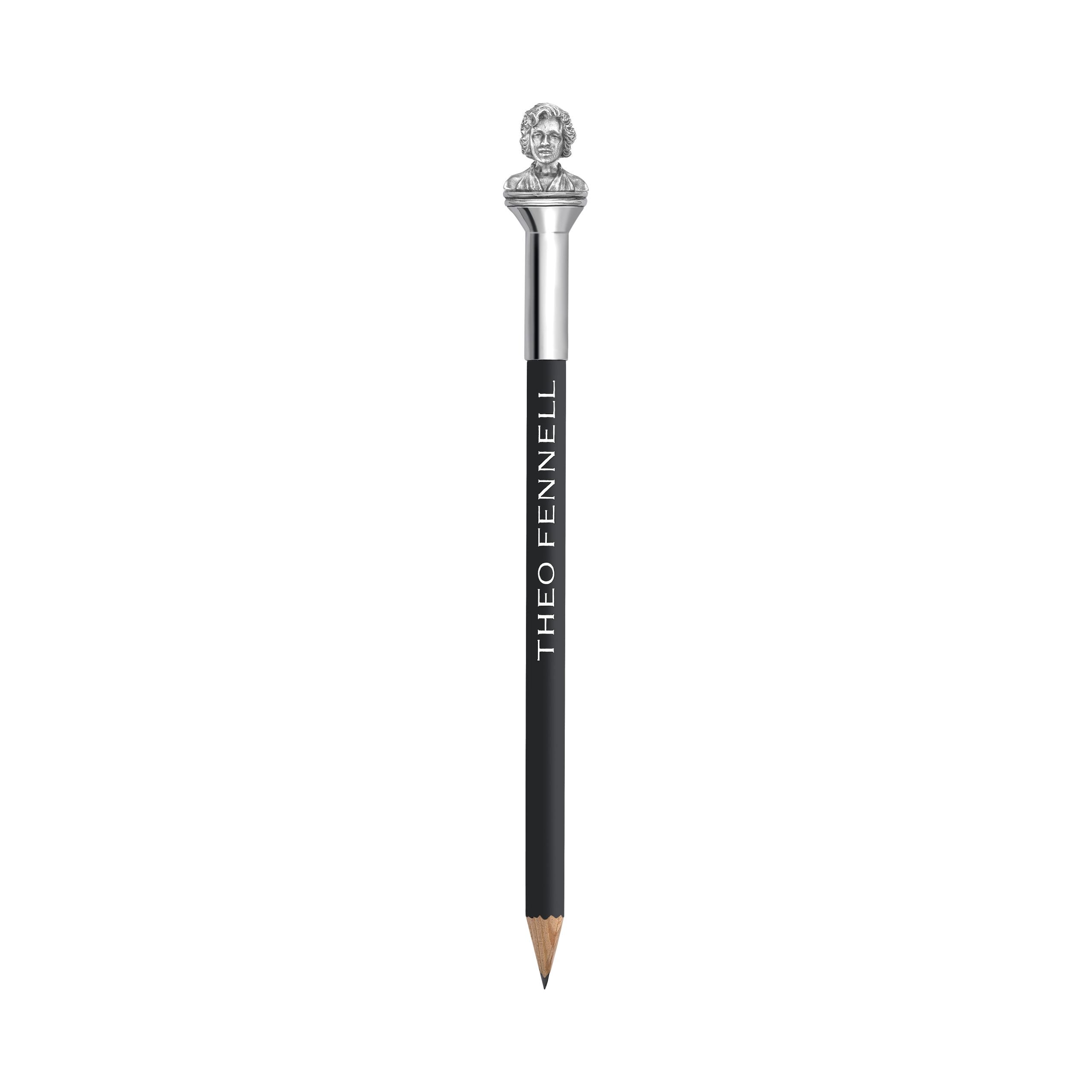Silver Blonde Bombshell Portrait Pencil Top