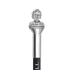 Silver Blonde Bombshell Portrait Pencil Top