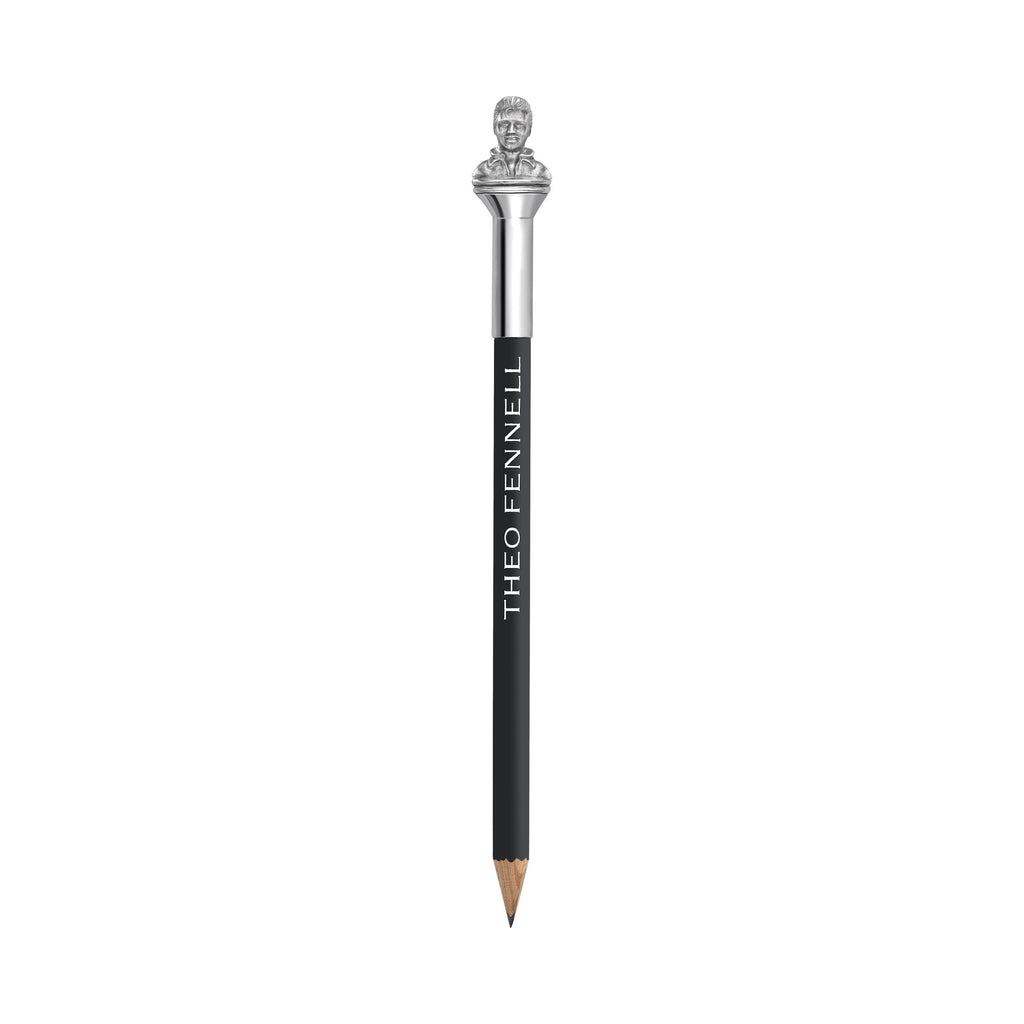 Silver The King Portrait Pencil Top
