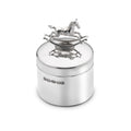 Silver Box with Rocking Horse